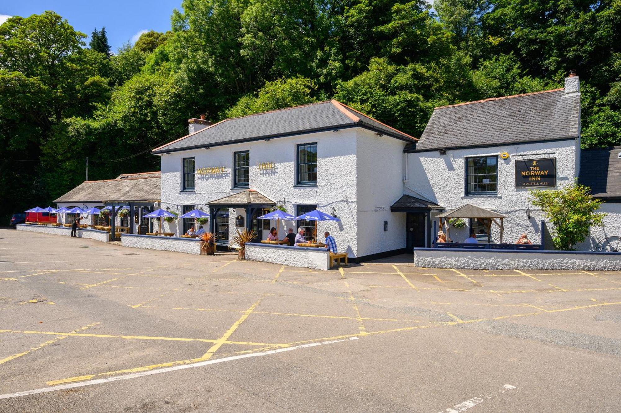 The Norway Inn Perranwell Exterior foto