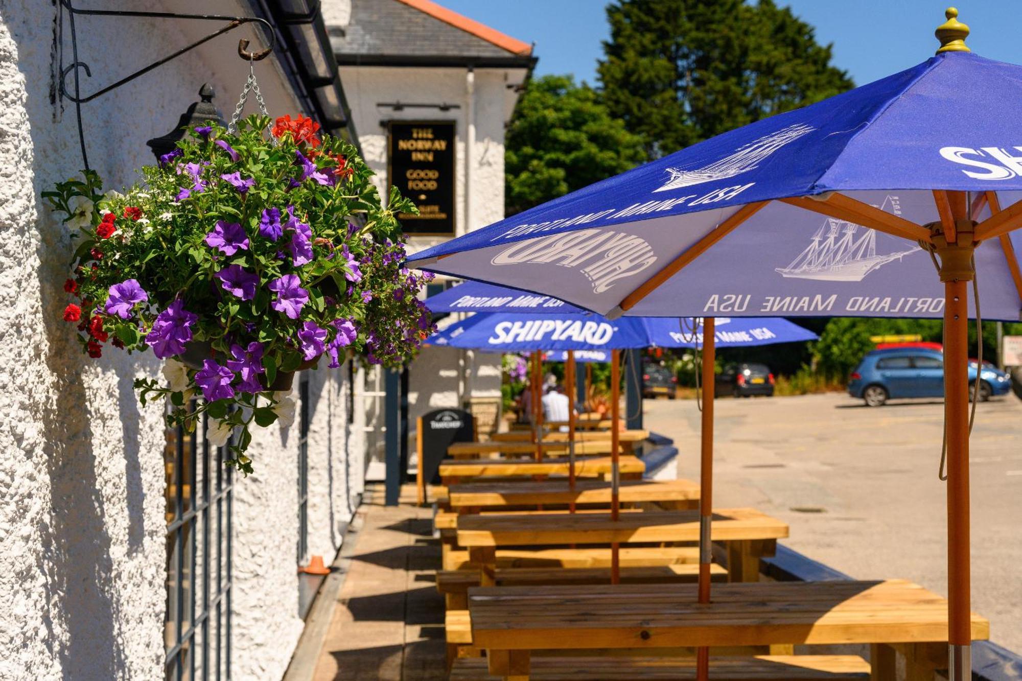 The Norway Inn Perranwell Exterior foto
