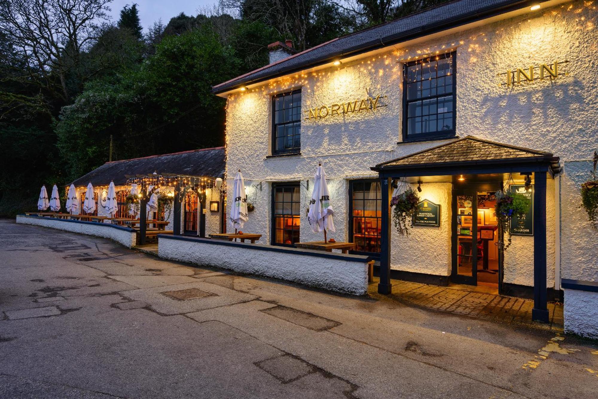 The Norway Inn Perranwell Exterior foto